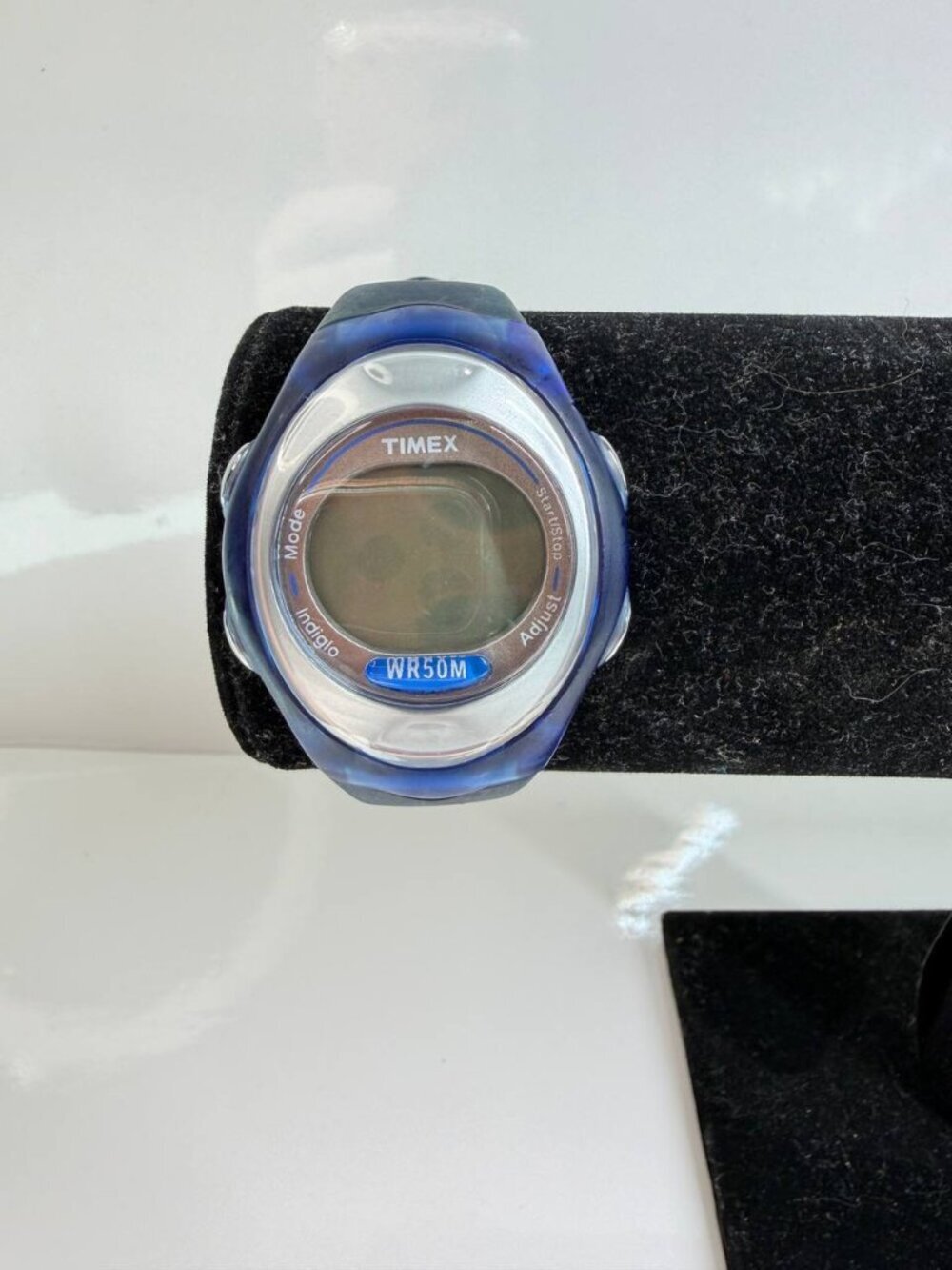 Timex 1440 Sports Digital Watch – Blue Translucent Edition